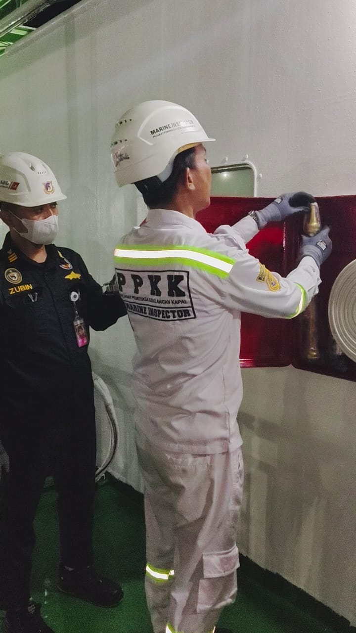 Kemenhub Gelar Kampanye Pemeriksaan Terkonsentrasi Keselamatan Kebakaran pada Kapal Penumpang dan Kapal Ro-Ro